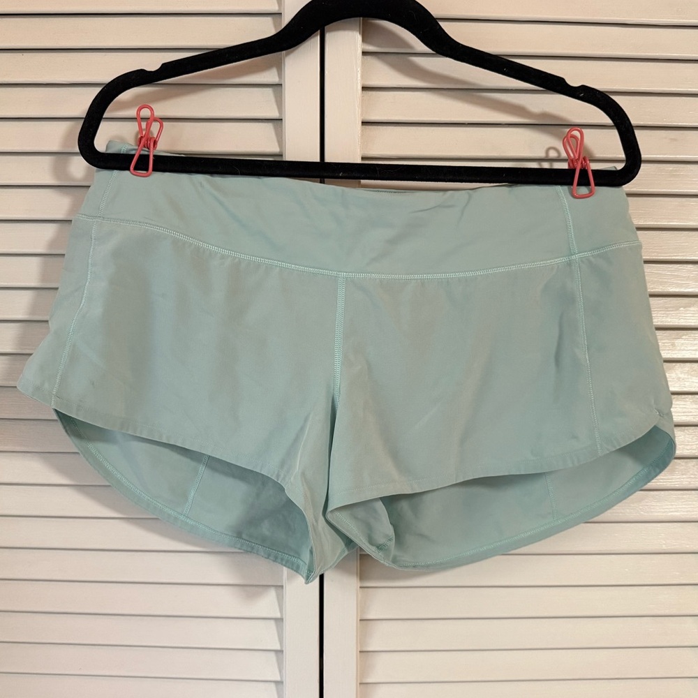 Lululemon Speed Up Short 2.5" - Tonic Sea, Size 10